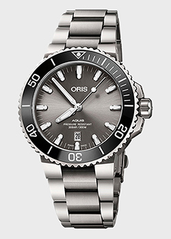 Часы Oris Diving Aquis Titanium Date 733.7730.7153 MB 8.24.15PEB, фото